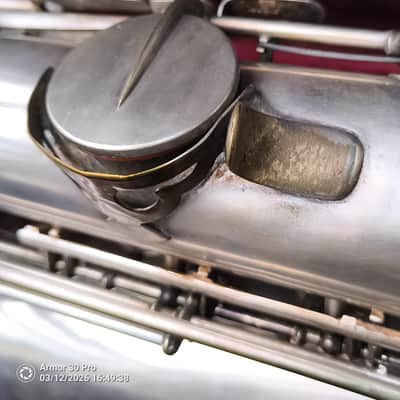 Frank Holton Tenor Saxophone WWI Military Issue (U.S.Q.M.C.) Serial #1092 Serial # 1092 1915 - 1915 image 7