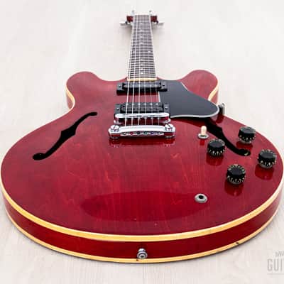 1979 Gibson ES-335 Pro Vintage Semi-Hollow Guitar Cherry w/ 57 Classic PAFs, Case image 10