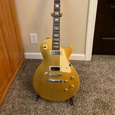 Gibson Les Paul Deluxe Goldto- mahogany back and sides image 1