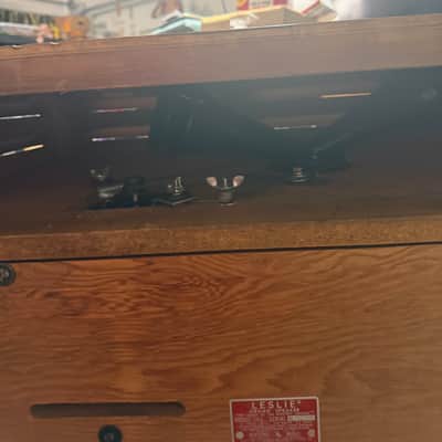 Leslie Model 145 Dual-Speed Rotating Speaker Cab 1970s - Natural image 9