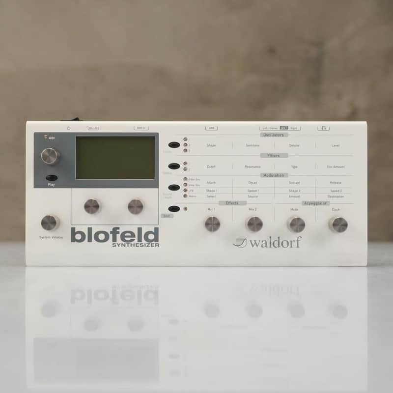 Waldorf Blofeld Desktop Synthesizer w/ Box & Mogami Gold Cable #58685 image 1