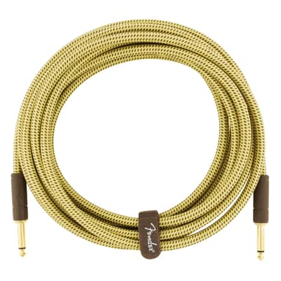 Fender Deluxe Series Instrument Cable 4.5m (Tweed) - Instrument Cable image 2