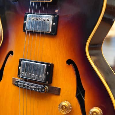Gibson ES-175 D Hollow Body Electric Guitar 1961 Sunburst w/Gibson Reissue PAF Pickups, Hard Case image 14