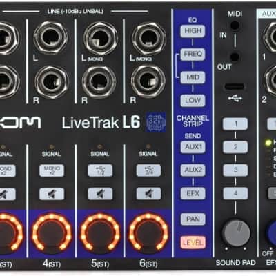 Zoom LiveTrak L6 6 Channel Digital Mixer / Recorder | Reverb