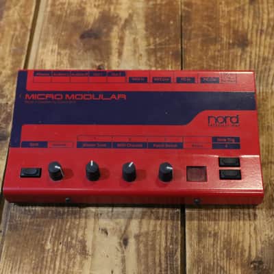 Nord Micro Modular Desktop Virtual Synthesizer 1997 - 2003 - Red image 2