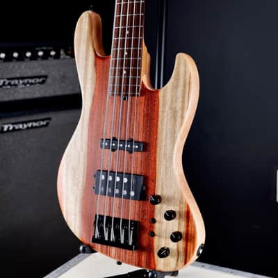 Sadowsky Masterbuilt 21-Fret Standard M/J Bass Limited Edition 2024 5-String - Natural Transparent Satin image 3