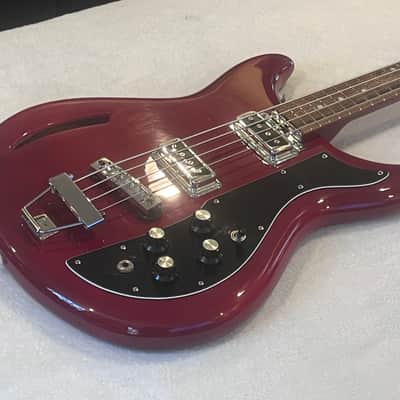 Kustom K-200 -  1968 - Translucent Cherry Bass guitar (Full restoration 100%) image 10
