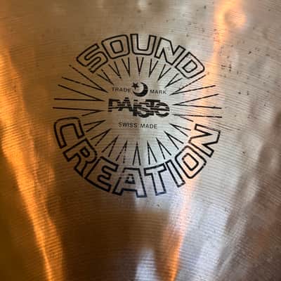 1980s Paiste 20" Sound Creation Mellow Ride Cymbal image 2