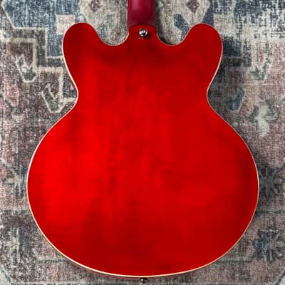 2011 Epiphone Dot LH/CH Left Handed Cherry Semi Hollowbody ES Electric Guitar W/ Hardshell Case! image 8