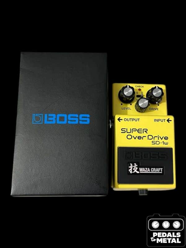 Boss SD-1W Super OverDrive Waza Craft 2015 - Present - Yellow - X18389 image 1