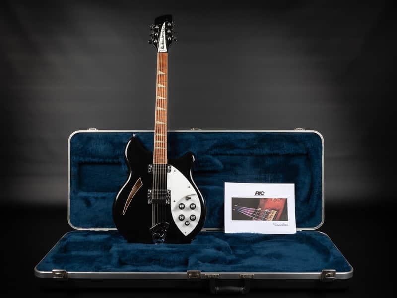 2002 Rickenbacker 360/12 - Jetglo | USA 12-String Semi-Hollow Electric Guitar Bubinga Fretboard Hi-Gain Singlecoil Pickups 3.48kg | OHSC image 1