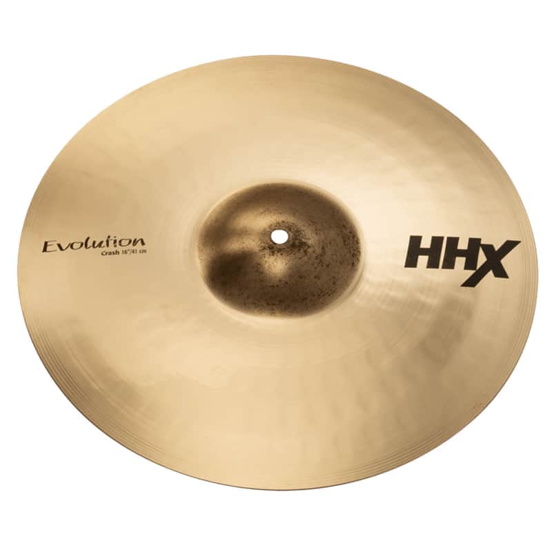 SABIAN 16" HHX Evolution Crash Cymbal Brilliant Finish image 1