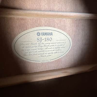 (18220) Yamaha  SJ-180 Acoustic Guitar image 9
