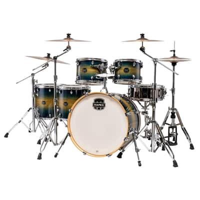 Mapex Armory Studioease 6-Pc Shell Pack w/ 22" Kick - Rainforest Burst image 2