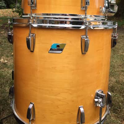 Ludwig 3-ply 1971 Thermogloss Drum Kit 26x14, 14x10, 18x16 image 7