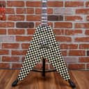 Hamer Custom Shop Vector V #2 Rick Nielsen Signature/Artist Signed Black & White Checkerboard 1983 w/OHSC