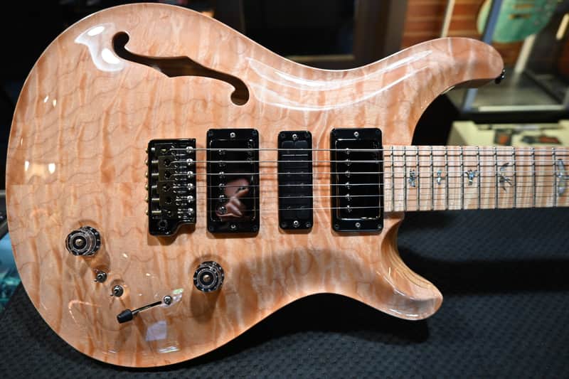 PRS Wood Library Special Semi-Hollow 10-Top 2024 - Natural #5196 image 1