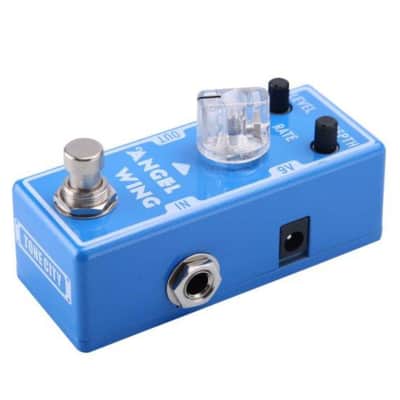 Tone City TC-T11 Angel Wing Chorus Boss C2 Style Effect Pedal + Mooer PDC-3L Cable USA Ships Free image 3
