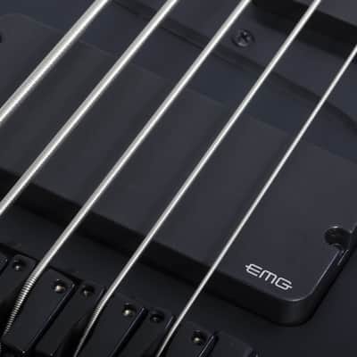 Schecter Stiletto-5 Stealth Pro Satin Black image 11