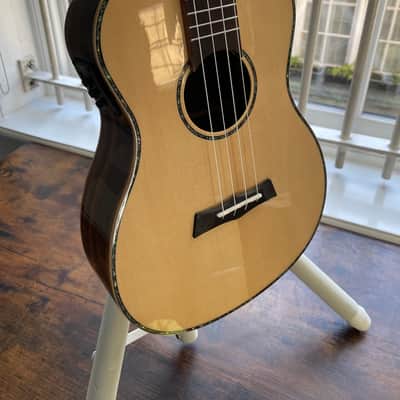 Snail BHC-5BEQ Baritone Ukulele 2025 - Natural Gloss Workshop stock Ref no 140 image 5