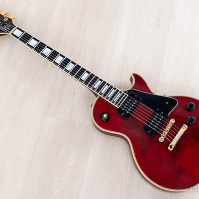 1975 Gibson Les Paul Custom Vintage Guitar Cherry w/ T Tops, Case image 11