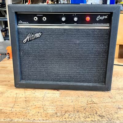 Alamo Capri Solid State 1x8” Combo Amplifier with Original Speaker 1970s image 1