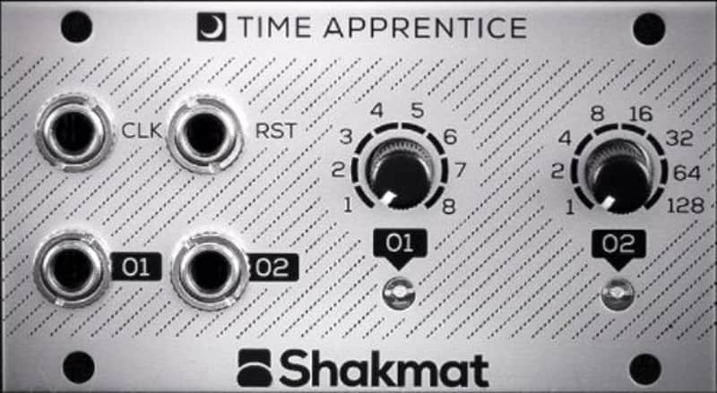 SHAKMAT MODULAR TIME APPRENTICE 1U CLOCK DIVIDER : BRAND NEW :  [DETROIT MODULAR] image 1