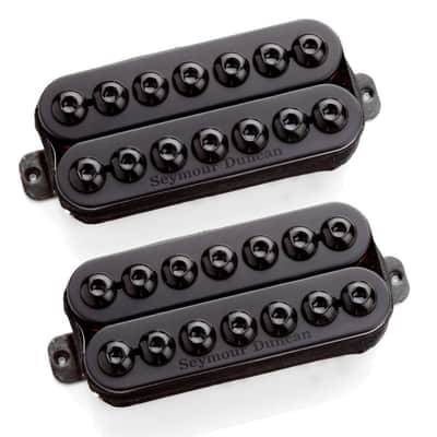 Seymour Duncan Invader 7 String Passive Mount Humbucker set - black image 1