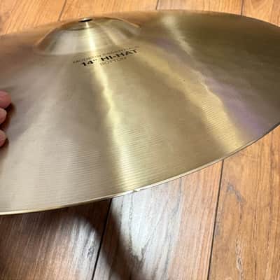 Paiste 14" Formula 602 Modern Essentials Hi-Hat Cymbals (Pair) image 2