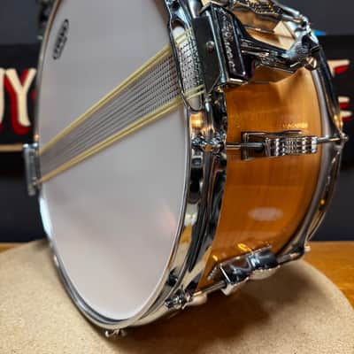 Ludwig Classic Maple 14x6.5" Rock Concert Snare Drum - Natural Lacquer image 10