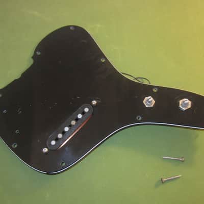 Fender Music Master Bass Loaded Pickguard 70s - Black image 1