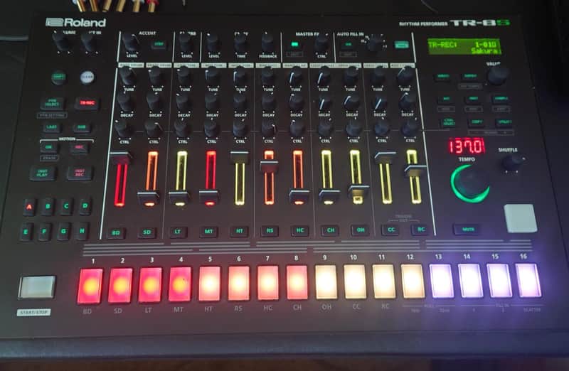 Roland TR-8S AIRA Rhythm Performer drum machine + sample player image 1