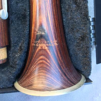 Conn Pan-American Bb Clarinet - Propeller Wood  Clarinet 1950s Cocobolo aka Violin Finish image 2