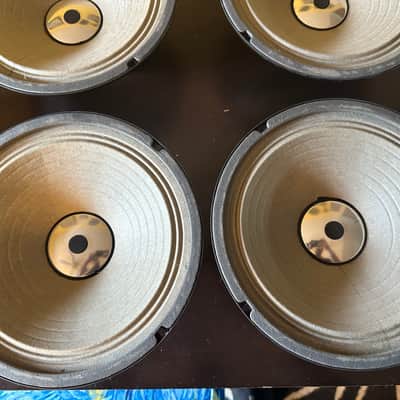 Randall 10-inch guitar speakers, set of four, 1980s, 8 ohms image 4