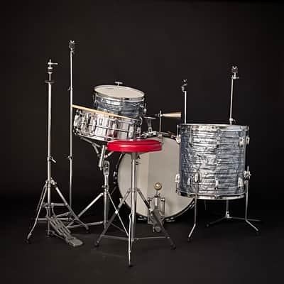 Mid 1960’s Ludwig “Super Classic” Charlie Watts Tribute Drum Kit Set Drums Drumset image 2