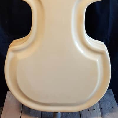 Ampeg BB-5 5 String Baby Bass 60's White image 3