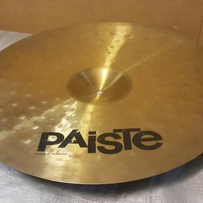 90's PAISTE 20" FULL RIDE CYMBAL ALPHA made in  GERMANY image 6