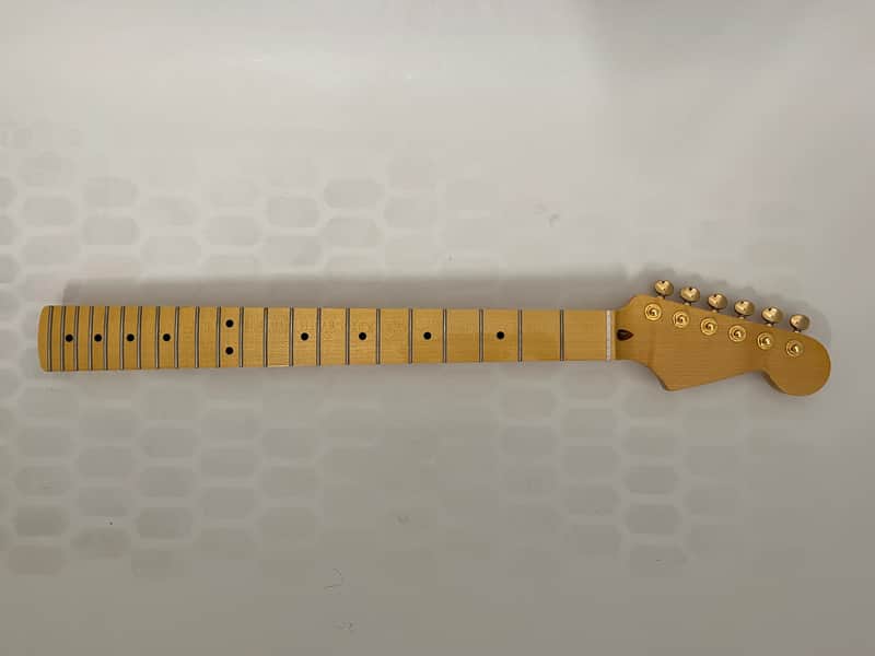 Warmoth Quartersawn Maple Stratocaster Neck with Gotoh Magnum Tuners image 1