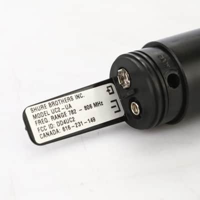 Shure UC2-UA w/ Beta 87 Capsule Wireless Microphone w/ UC4-UA
