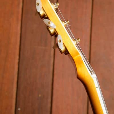 Aria Pro II FA-03 Natural Archtop Hollowbody Electric Guitar Pre-Owned image 12
