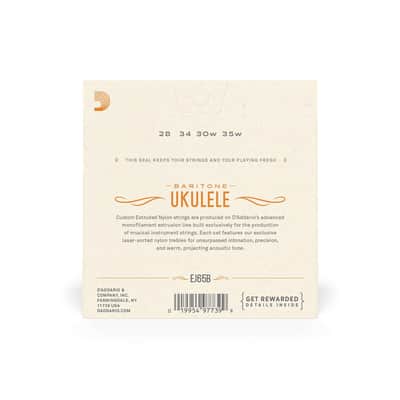 D'Addario Pro-Arté  Baritone Ukulele Set image 2
