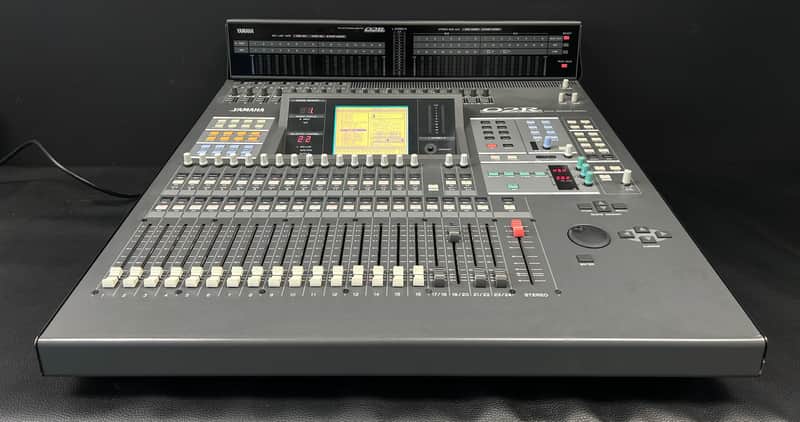 Yamaha O2R Digital Recording Console 24 Channel Mixer with Meter Bridge & 3 Cards image 1