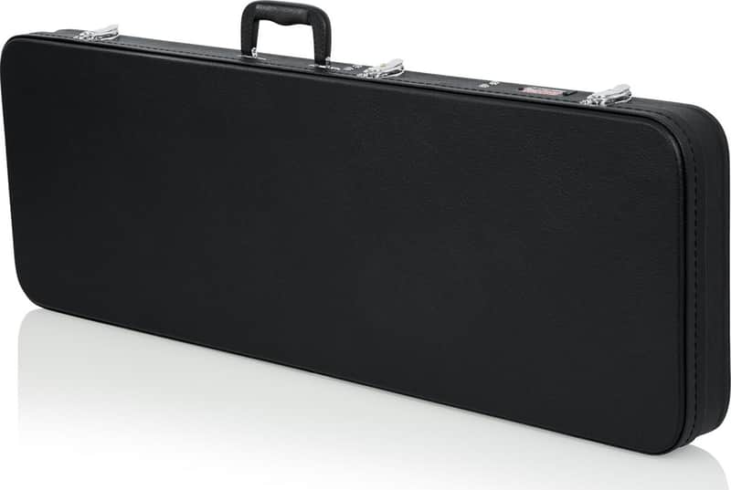 Gator GWE-ELEC Wood Electric Guitar Hard Case, Black image 1