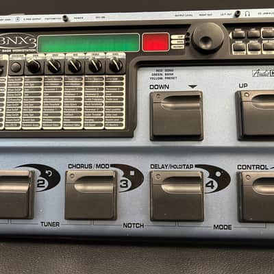 Digitech BNX3 GeNetX Bass Workstation Multi-Effects Pedal w/ 8-Track Recorder, Bag & Manual image 4