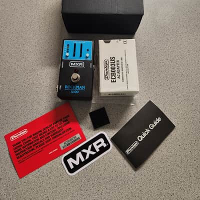 MXR MX100 Rockman X100 Analog Tone Processor 2025 - Present - Black / Blue image 7