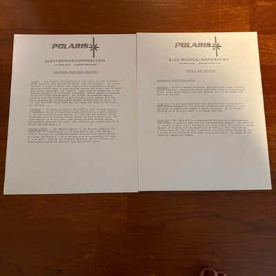 Polaris Professional Audio Components Flyers and Price List 1983/84 image 8