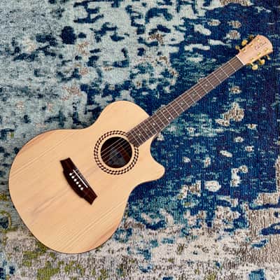 Cole Clark RAN2EC-BBR Recording Series Acoustic-Electric Guitar, Cutaway,  Australian AA Bunya Top,  AA Blackwood Back and Sides,  SNRW311 [NAMM Showcase] image 2