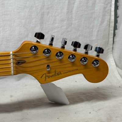 Fender American Ultra II 2 Stratocaster Guitar with COA + Case 2024 - Solar Flare / Maple neck image 9