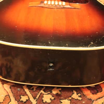 Vintage 1967 Levin (Martin) LN26 Goliath Made in Sweden Sunburst Acoustic Guitar image 23