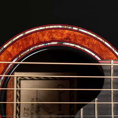 Charles Edward Fox  2005 Ergo SJ-12 Noir - Alpine Spruce w/Brazilian Rosewood image 6